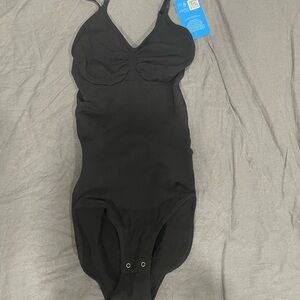 Black Shapewear Bodysuit
